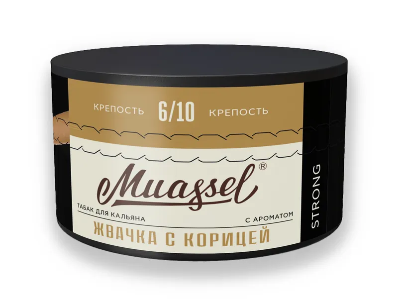 Табак для кальяна Muassel 6/10 - Жвачка с корицей 200 г
