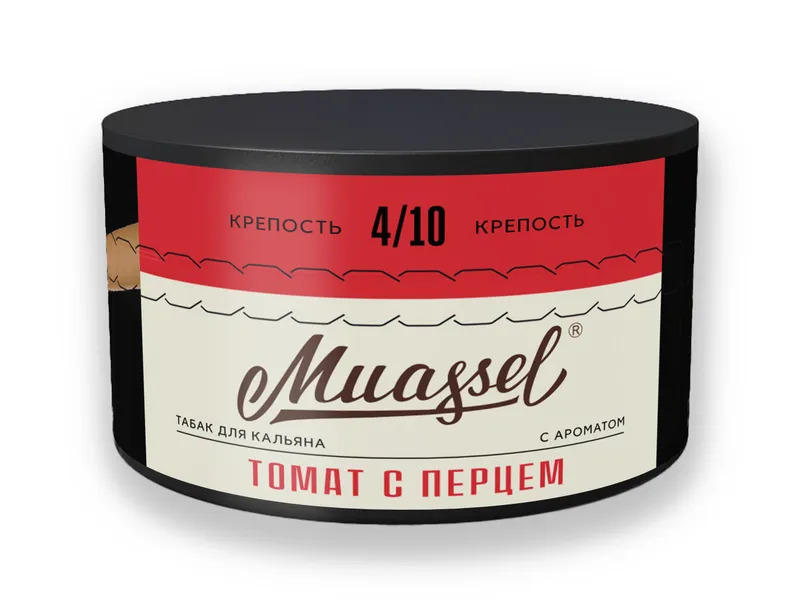 Табак для кальяна Muassel 4/10 - Томат с перцем 200 г
