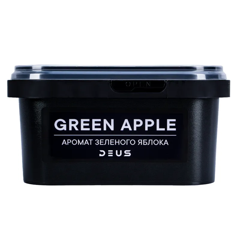 Табак для кальяна - DEUS - Green Apple (Зелёное яблоко) 250 гр
