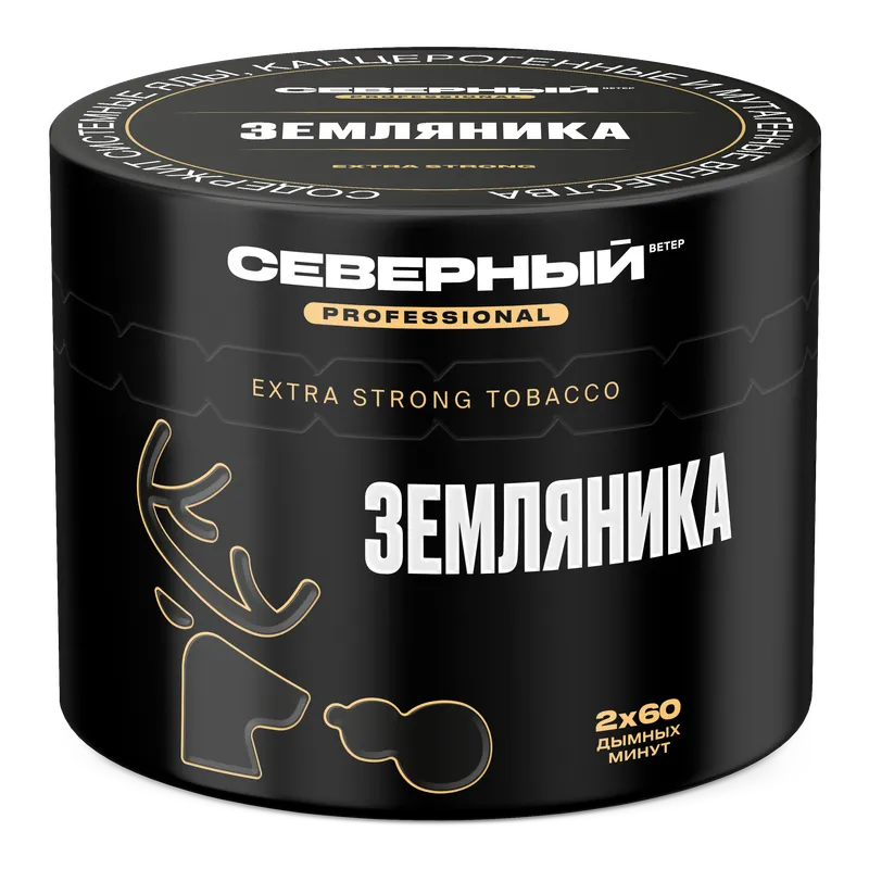 Табак для кальяна - Cеверный Professional - Земляника ( с ароматом земляника ) - 40 г