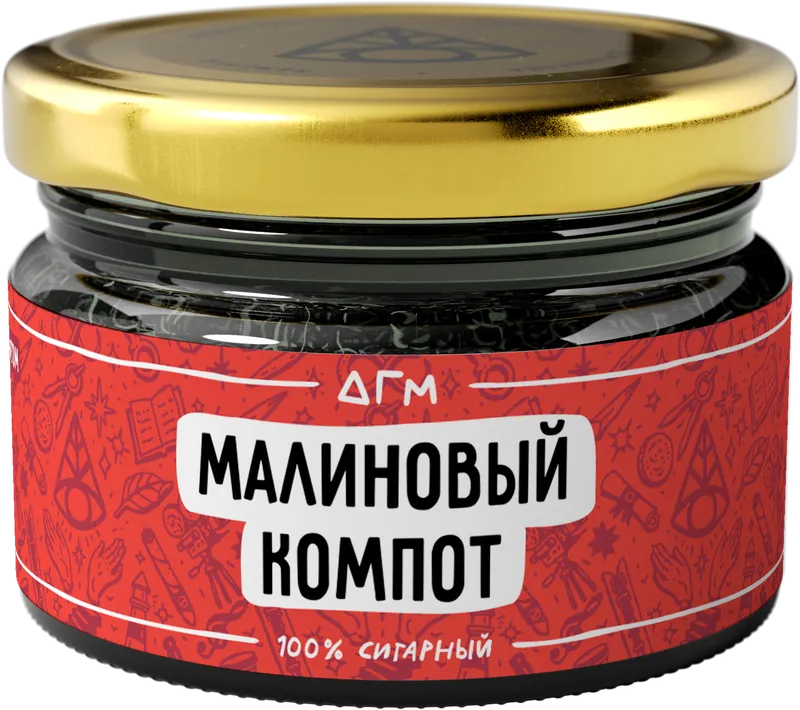 Табак для кальяна - Dogma - МАЛИНОВЫЙ КОМПОТ ( с ароматом малиновый компот ) - 20 г