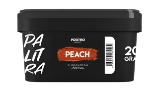 Табак для кальяна PALITRA Heavy "Peach" Персик, 200гр