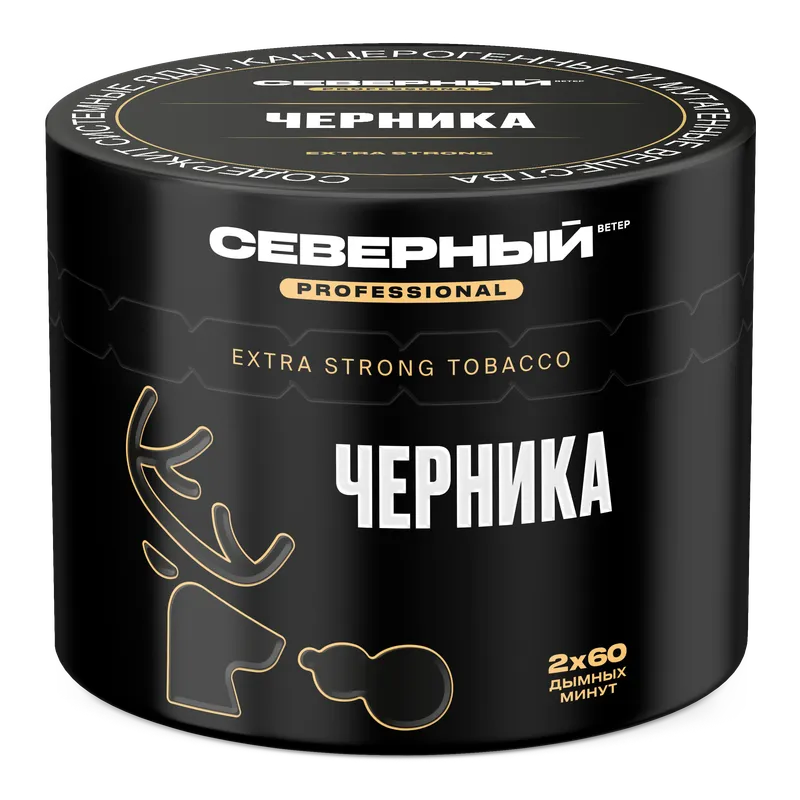 Табак для кальяна - Cеверный Professional - Черника ( с ароматом черника ) - 40 г