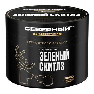Табак для кальяна - Cеверный Professional - Зелёный скитлз ( с ароматом зелёный скитлз ) - 40 г