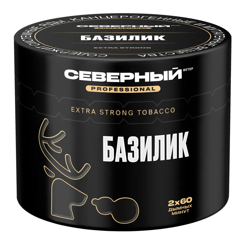 Табак для кальяна - Cеверный Professional - Базилик ( с ароматом базилик ) - 40 г СС