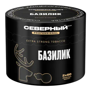 Табак для кальяна - Cеверный Professional - Базилик ( с ароматом базилик ) - 40 г