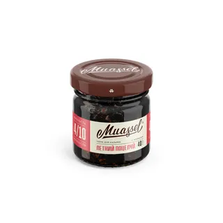 Табак для кальяна Muassel 4/10 - Летний поцелуй (арбуз, дыня, базилик) 40 г