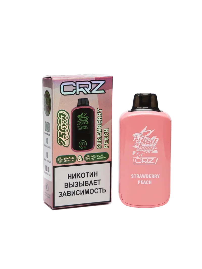 ЭСДН CRZ 25 000 "Клубника Персик" (Strawberry Peach)