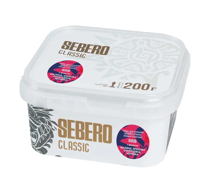 Табак для кальяна - Sebero - RRB ( Малина, Черная смородина, Черника ) - 200 г
