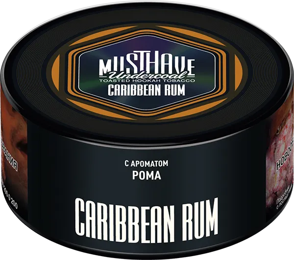 Табак Must Have 25 гр - Caribbean Rum (КАРИБСКИЙ РОМ)
