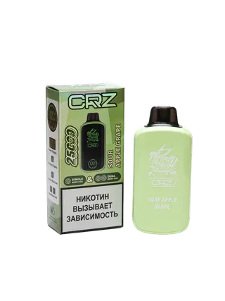 ЭСДН CRZ 25 000 "Кислое яблоко-виноград" (Sour apple grape)