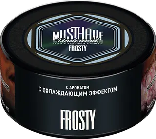 Табак Must Have 125 гр - Frosty (ОХЛАЖДАЮЩИЙ ЭФФЕКТ)