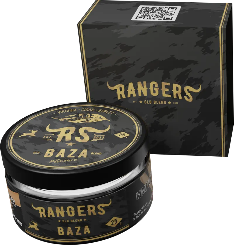Табак - «RANGERS» BAZA без аромата, 25 грамм