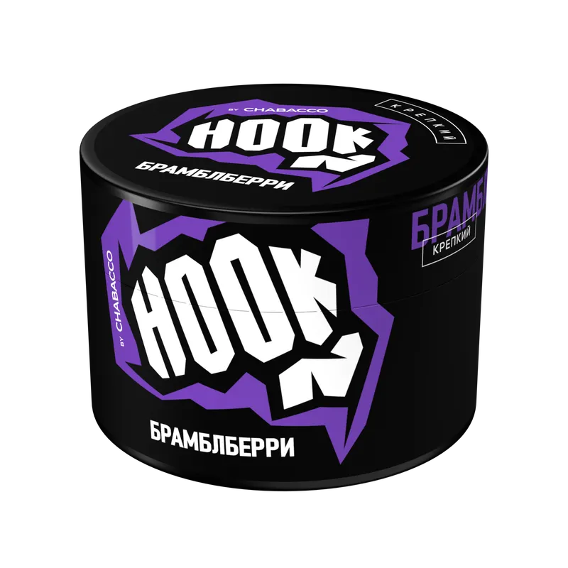 New Бестабачная смесь - HOOK - БРАМБЛБЕРРИ - 40 г