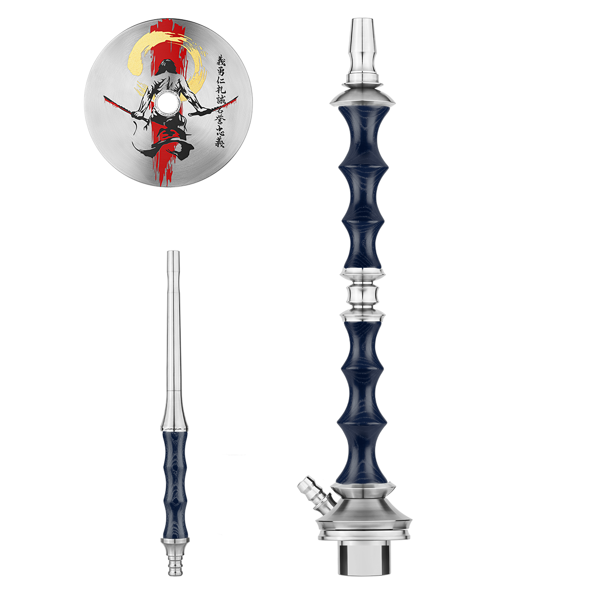 Кальян Japona Hookah Sensei Blue Steel