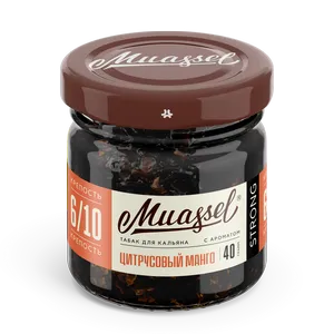 Табак для кальяна Muassel 6/10 - Цитрусовый манго 40 г