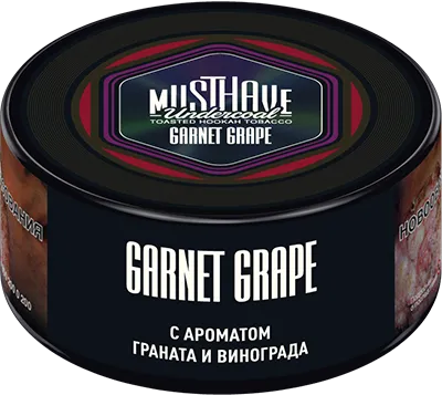 Табак Must Have 125 гр - Garnet Grape (ГРАНАТ И ВИНОГРАД)