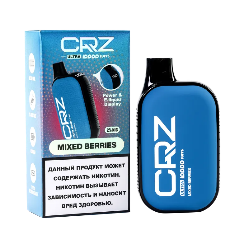 ЭСДН CRZ 10000 ULTRA "Ягодный микс" (Mixed Berries)