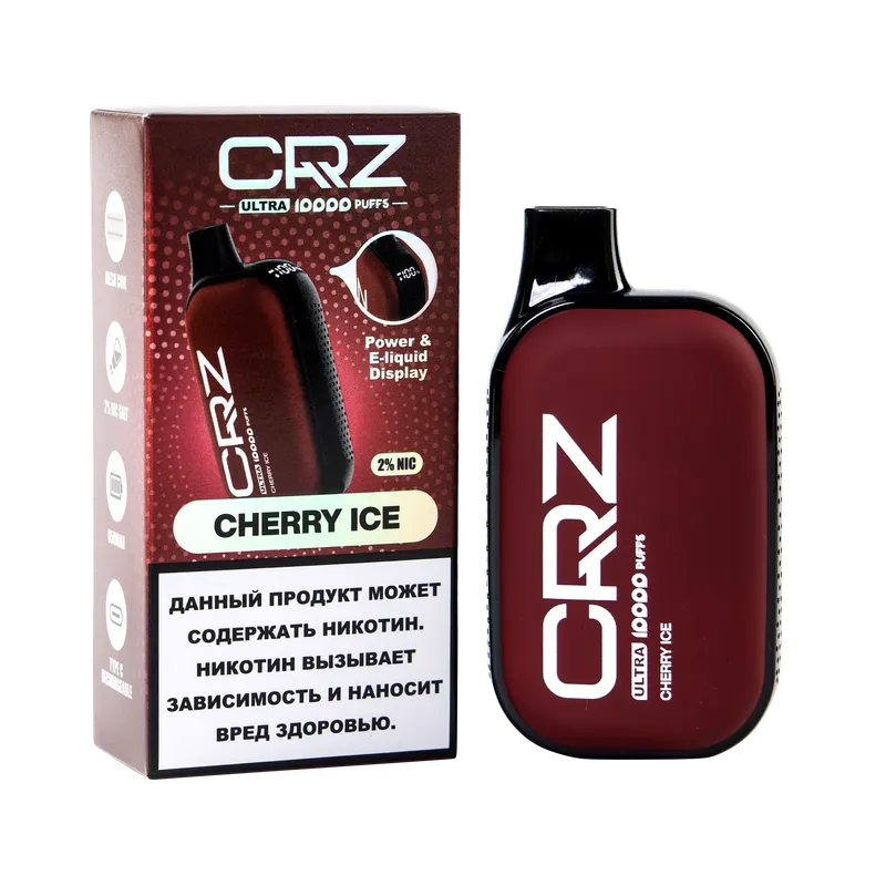 ЭСДН CRZ 10000 ULTRA "Вишня со льдом" (Cherry Ice)
