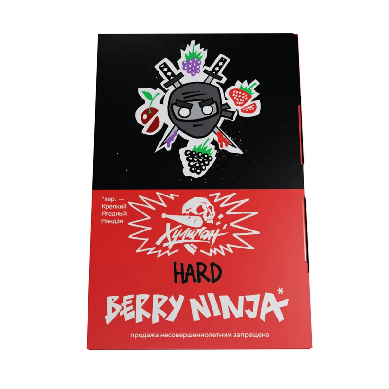 Табак - Хулиган Хард - BERRY NINJA (Лесные ягоды ) 25г
