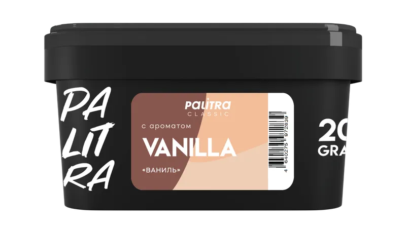 Табак - PALITRA "Vanilla" Ваниль, 200гр