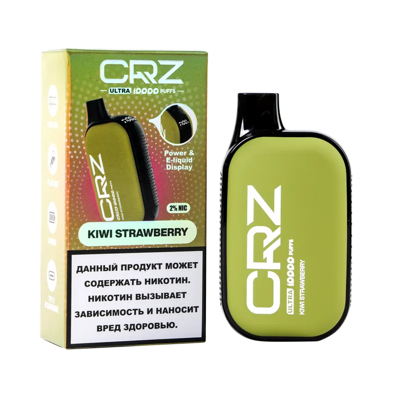 ЭСДН CRZ 10000 ULTRA "Киви клубника" (Kiwi Strawberry)