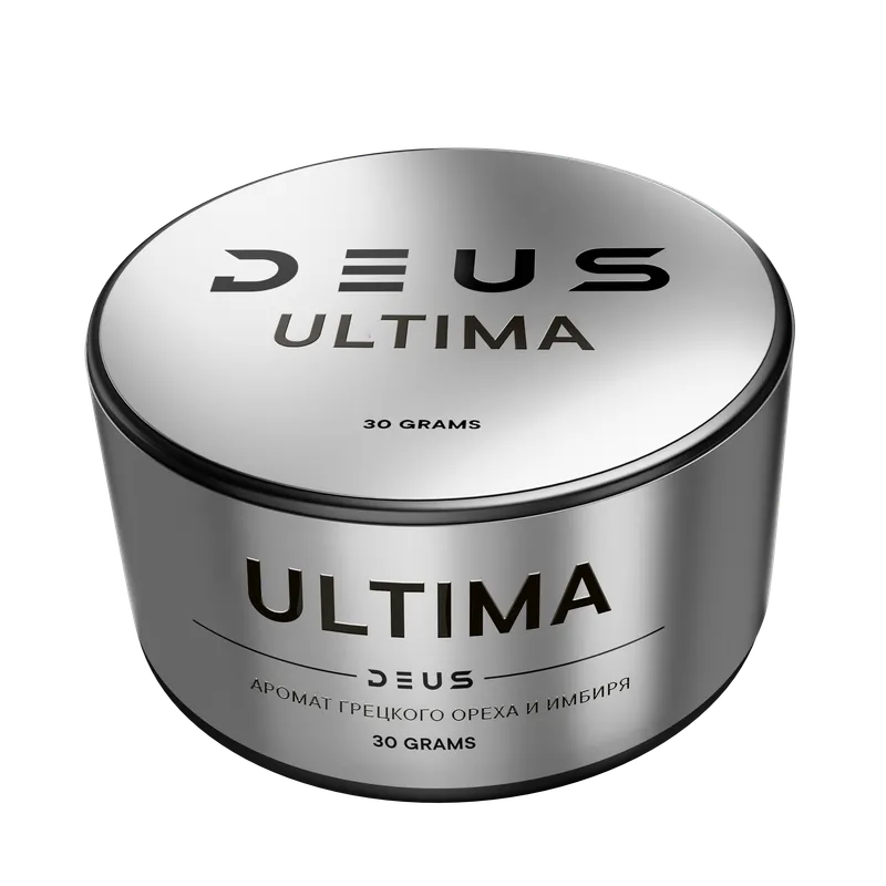 Табак для кальяна - DEUS 30 г ULTIMA ( с ароматом грецкого ореха и имбиря )