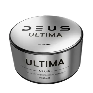 Табак для кальяна - DEUS 30 г ULTIMA ( с ароматом грецкого ореха и имбиря )
