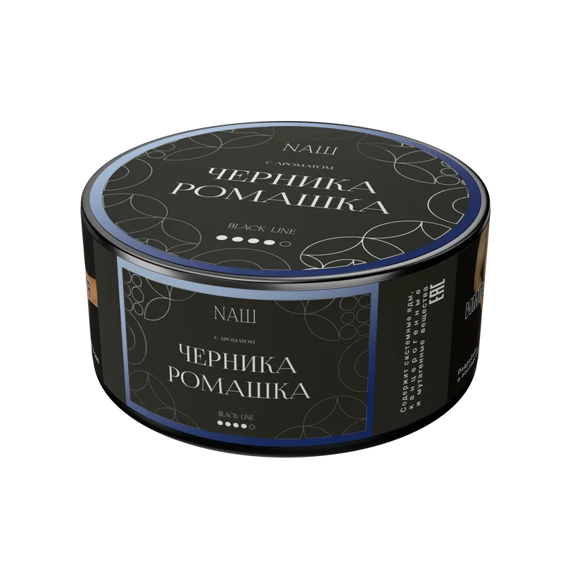 Табак для кальяна NAШ Крепкий - 100г - Черника Ромашка