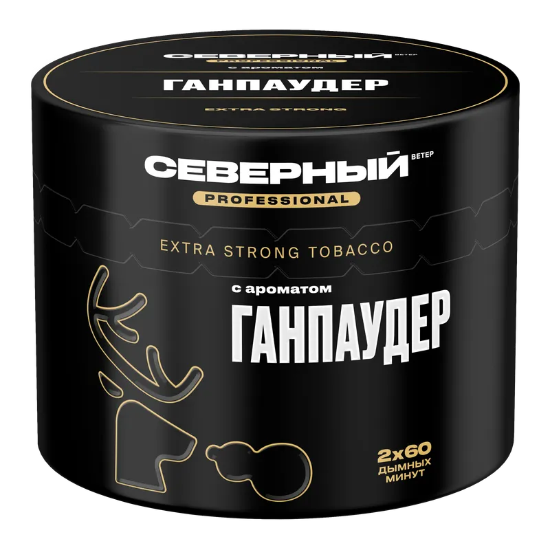 Табак для кальяна - Cеверный Professional - Ганпаудер - 40 г
