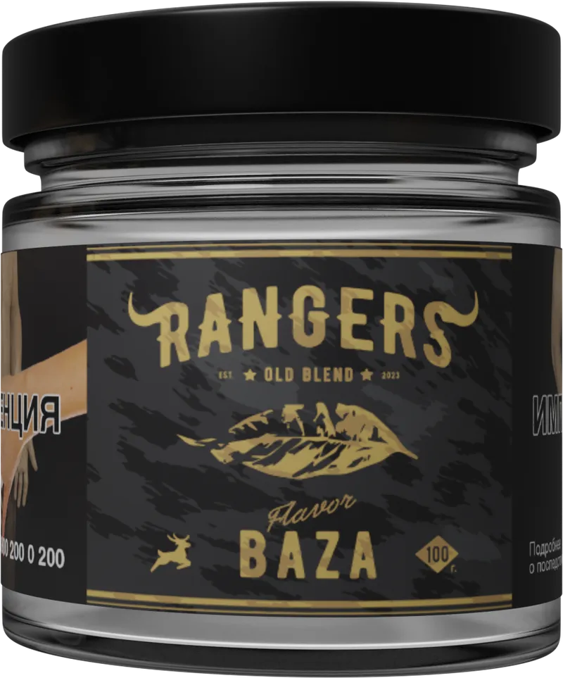 Табак - «RANGERS» BAZA без аромата, 100 грамм