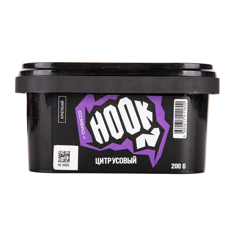 Бестабачная смесь - HOOK - Цитрусовый - 200 г