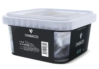 Бестабачная смесь - Chabacco - Medium - ICE GRAPE ( с ароматом холодный виноград ) - 200 г